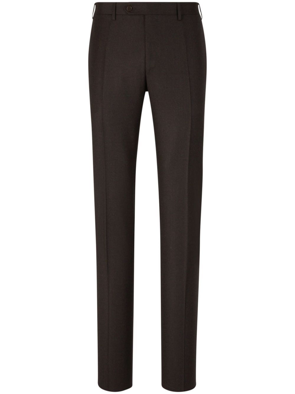 Canali wool trousers - Brown