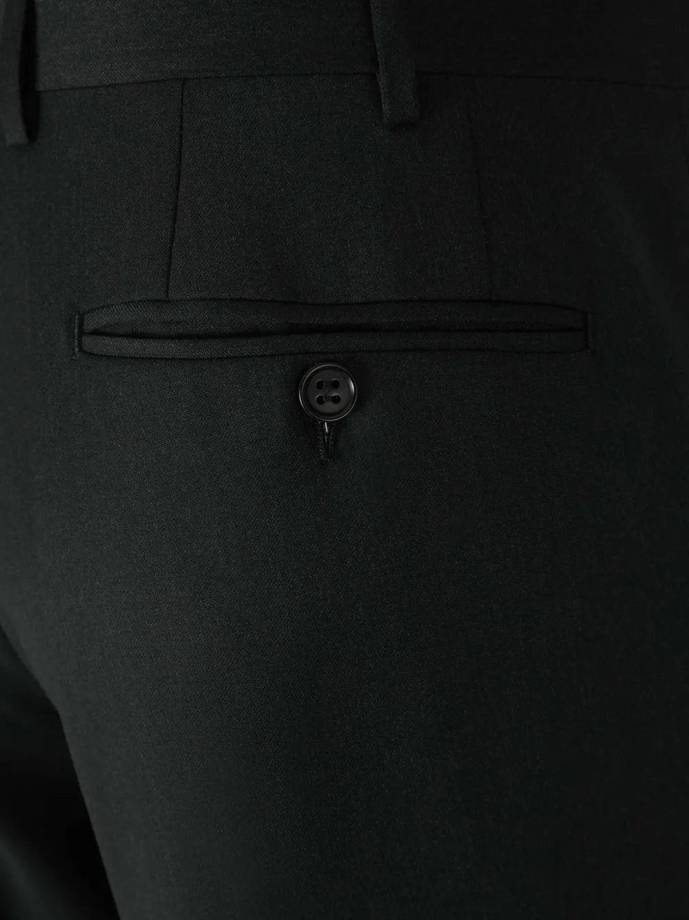 Canali Tailored Trousers In Black