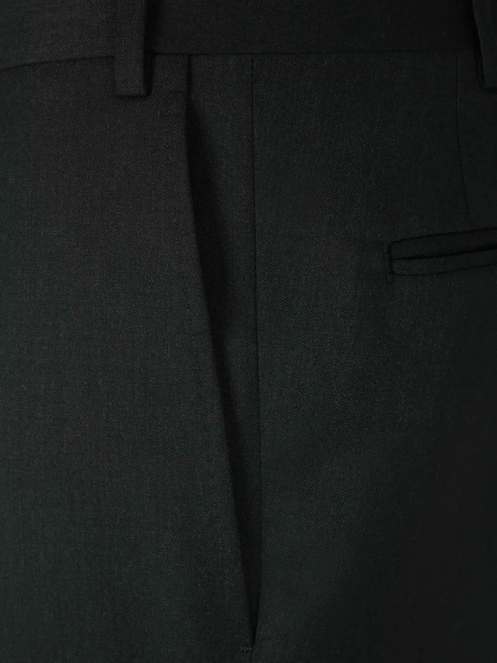 Canali Tailored Trousers In Black
