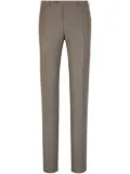 Canali wool tailored trousers - Brown