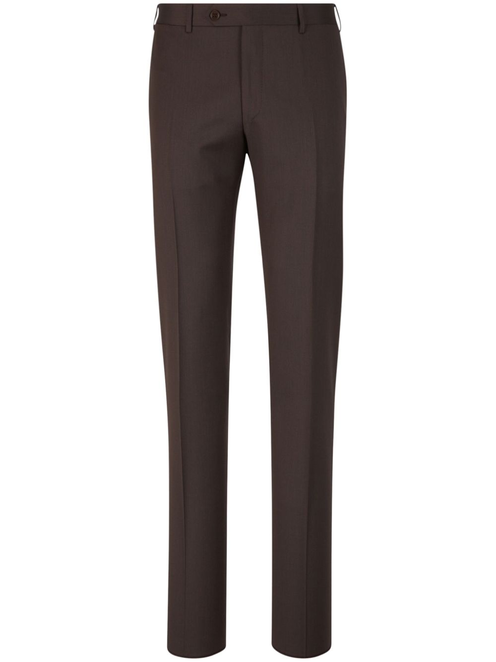 Canali wool trousers - Brown