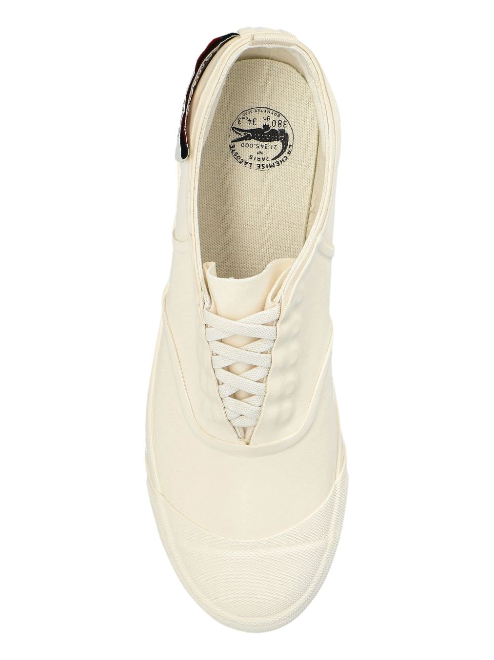 Lacoste logo-patch round-toe sneakers Men