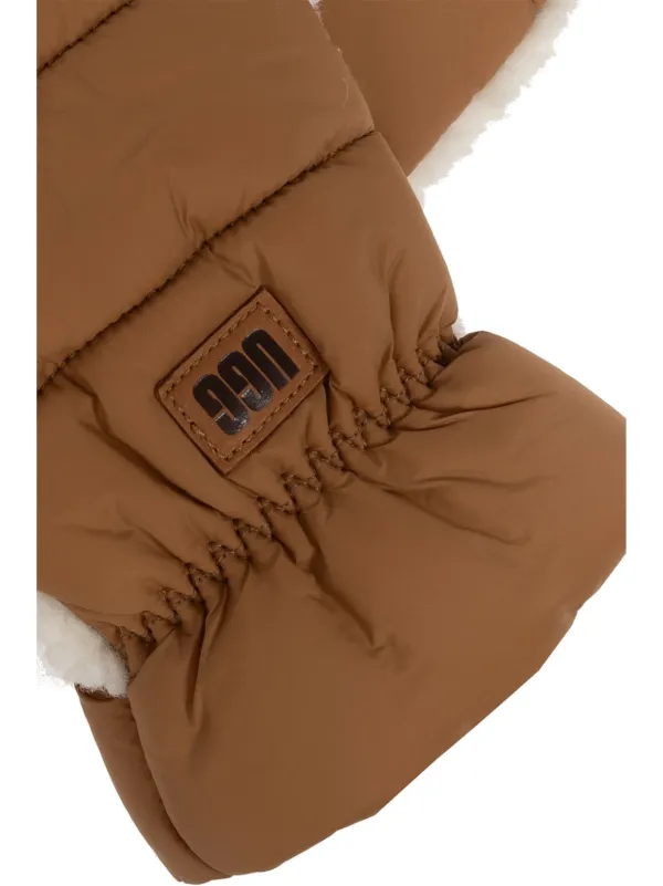 UGG ロゴ グローブ | ブラウン | FARFETCH JP