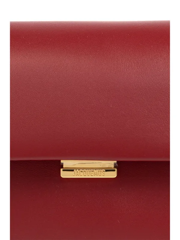 Jacquemus Le Rond Carre Shoulder Bag | Red | FARFETCH AO