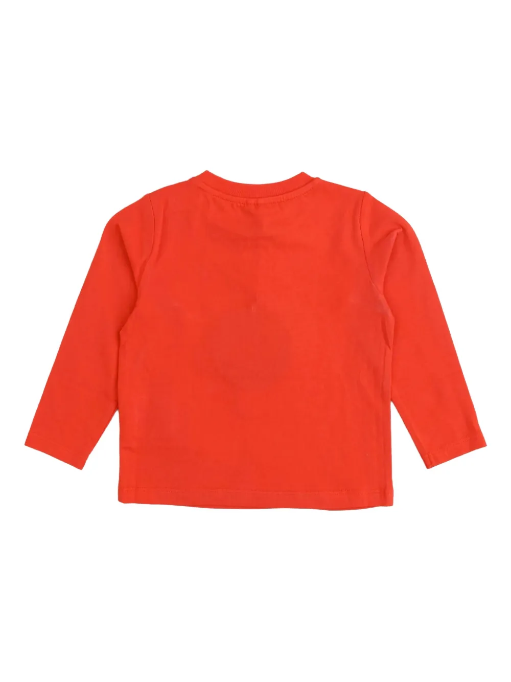 Stella Mccartney Snowman-print Long-sleeve T-shirt In Red