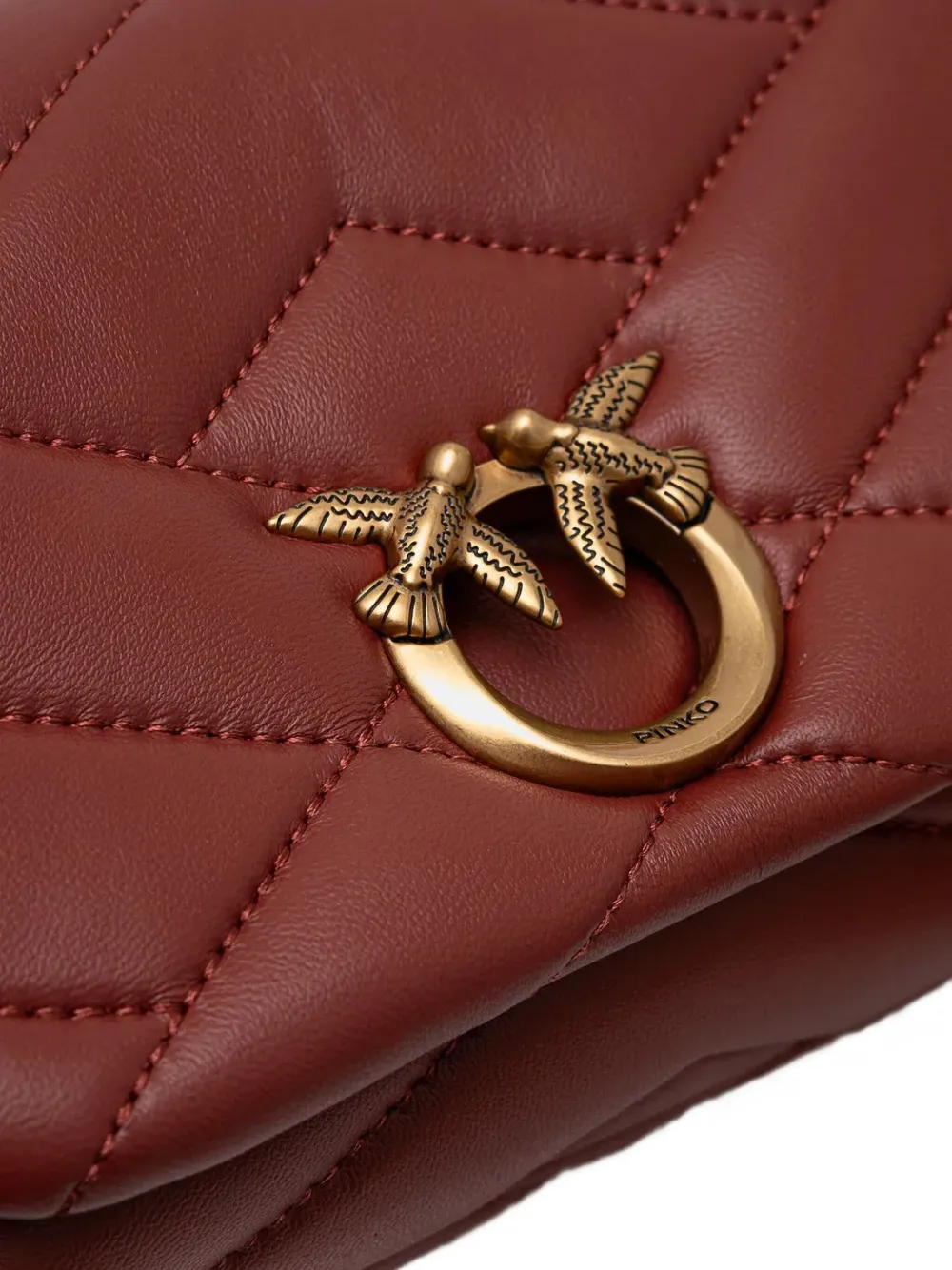 PINKO Love One crossbodytas Rood