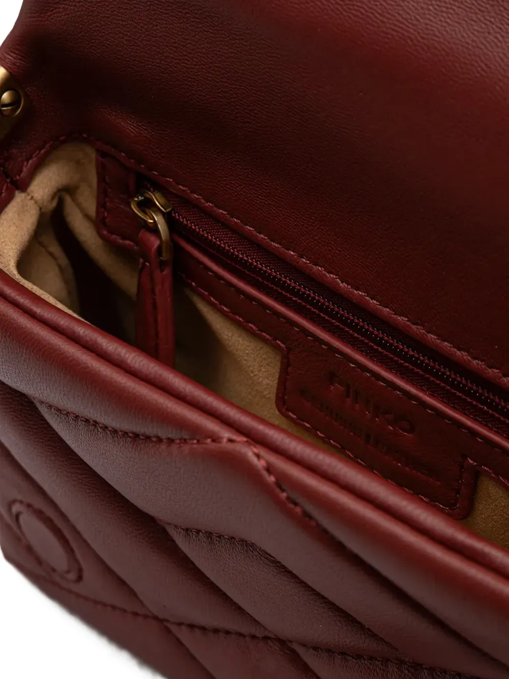 PINKO Love One crossbodytas Rood