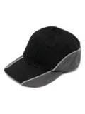 Juun.J cotton ball cap - Black