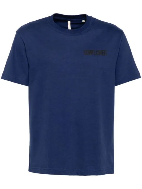 Sunflower playera con logo estampado