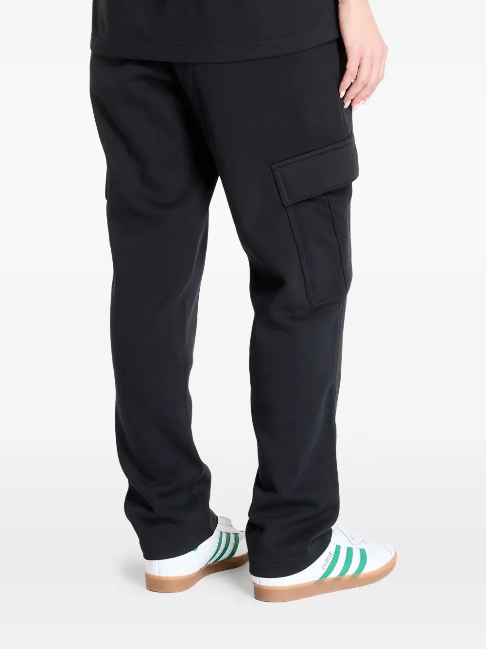 Reebok Trainingsbroek met logoprint Zwart
