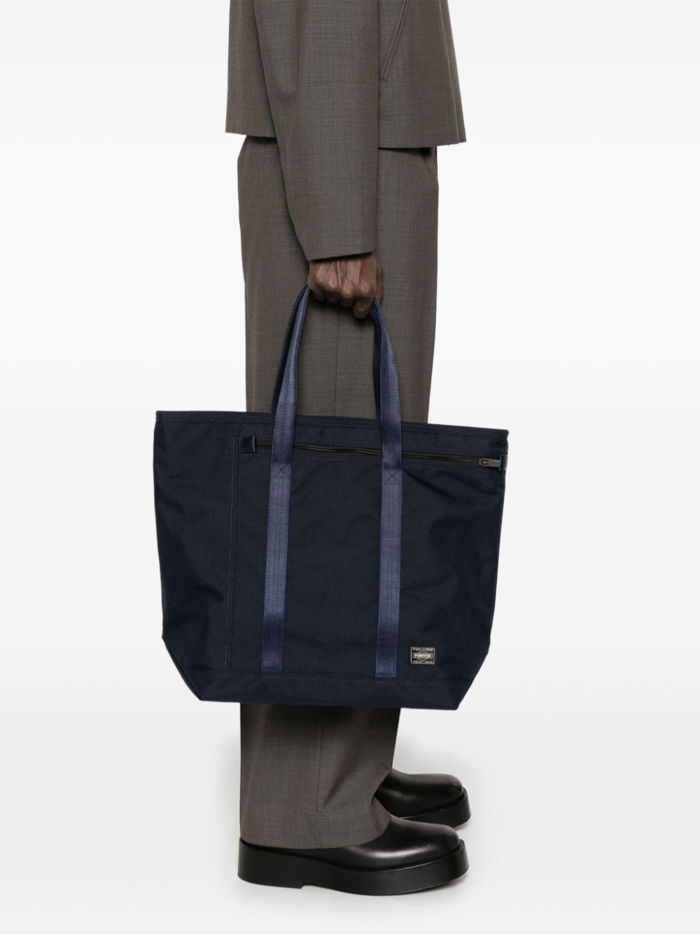 Porter-Yoshida & Co. canvas tote bag - Blue