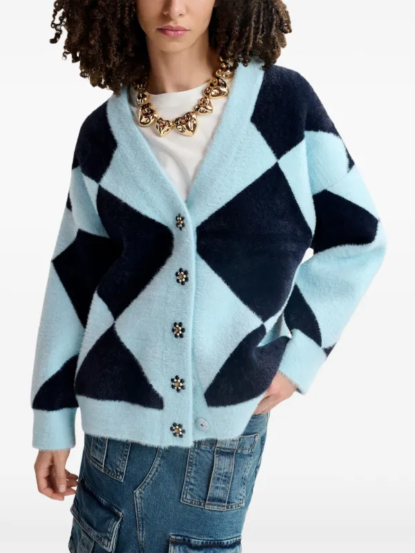 Essentiel Antwerp How Cardigan | Blue | FARFETCH IN 