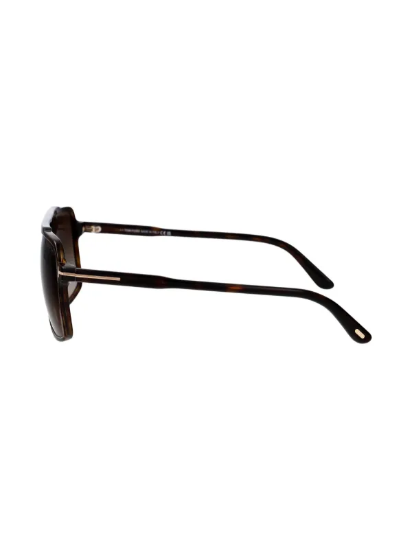 TOM FORD オーバーサイズ ブラック サングラス TOM FORD Eyewear オーバーサイズフレーム サングラス | ブラック