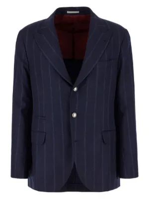 【美品】BRUNELLO CUCINELLI　スーツ　セットアップ　ネイビー 美品】BRUNELLO CUCINELLI スーツ セットアップ ネイビー Brunello