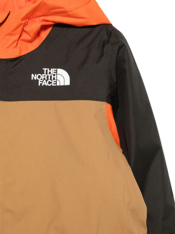 THE NORTH FACE キッズジャケット オレンジ×ブラック