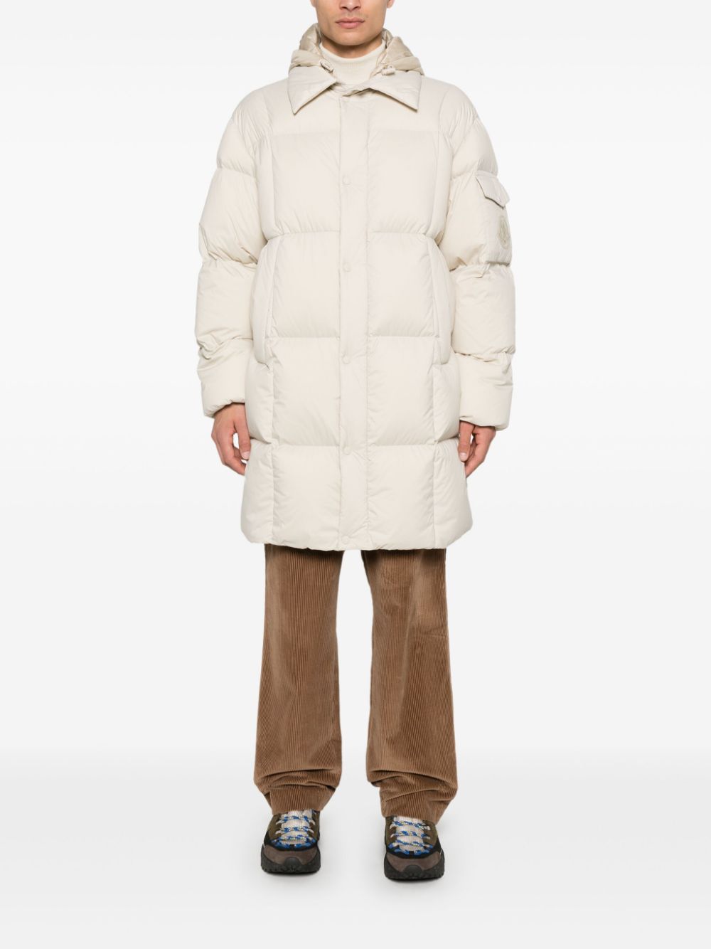 Moncler Alize jas - Beige