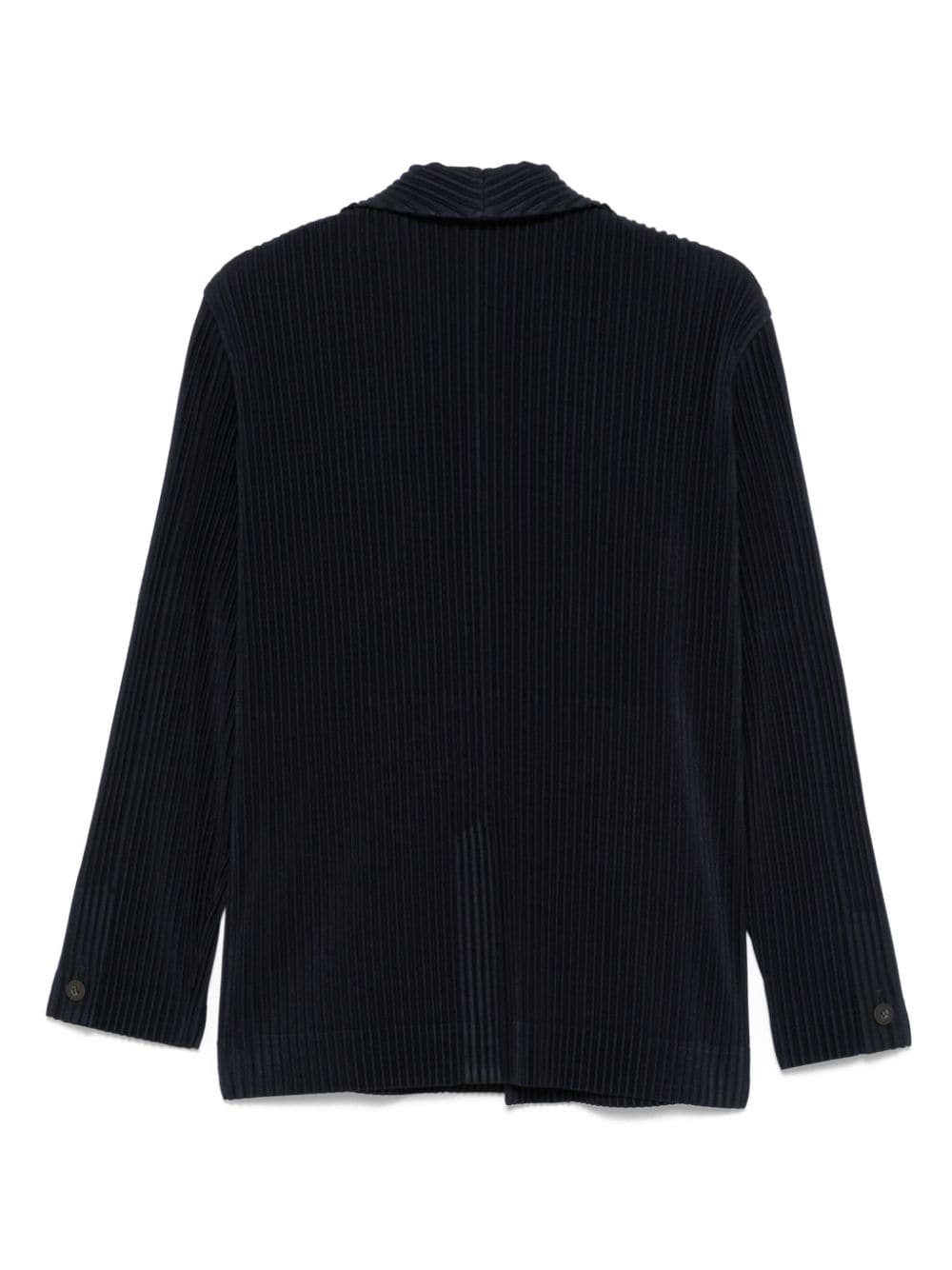 Homme Plissé Issey Miyake plissé blazer - Blauw