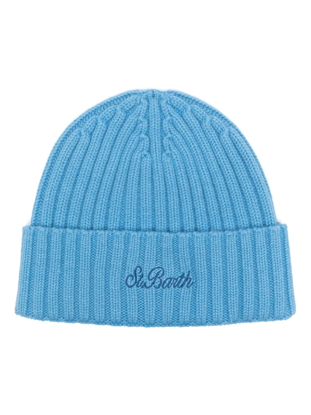 Shop Mc2 Saint Barth Wengen Beanie In Blue