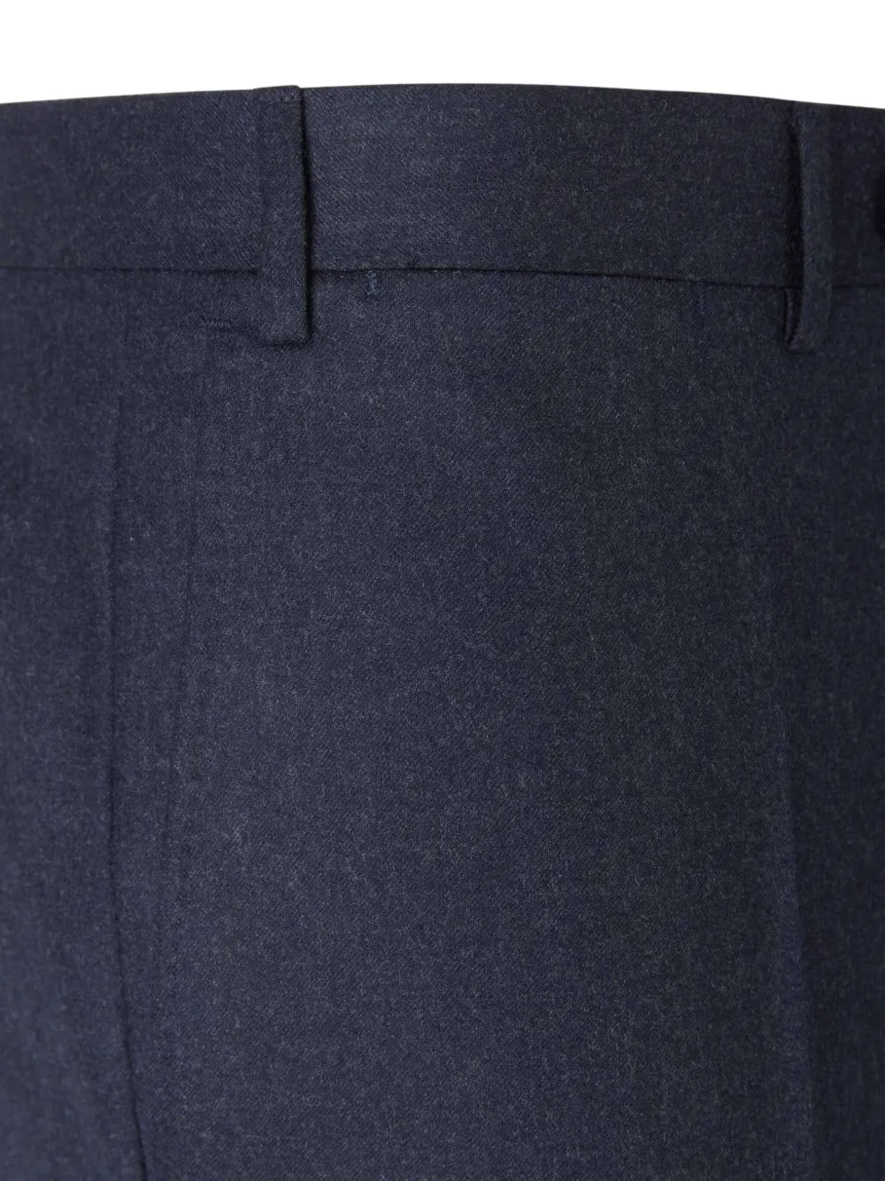 Canali Wollen pantalon Blauw