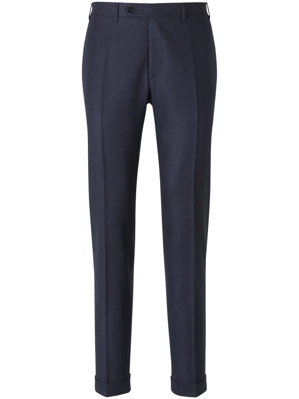 Canali Wollen pantalon Blauw
