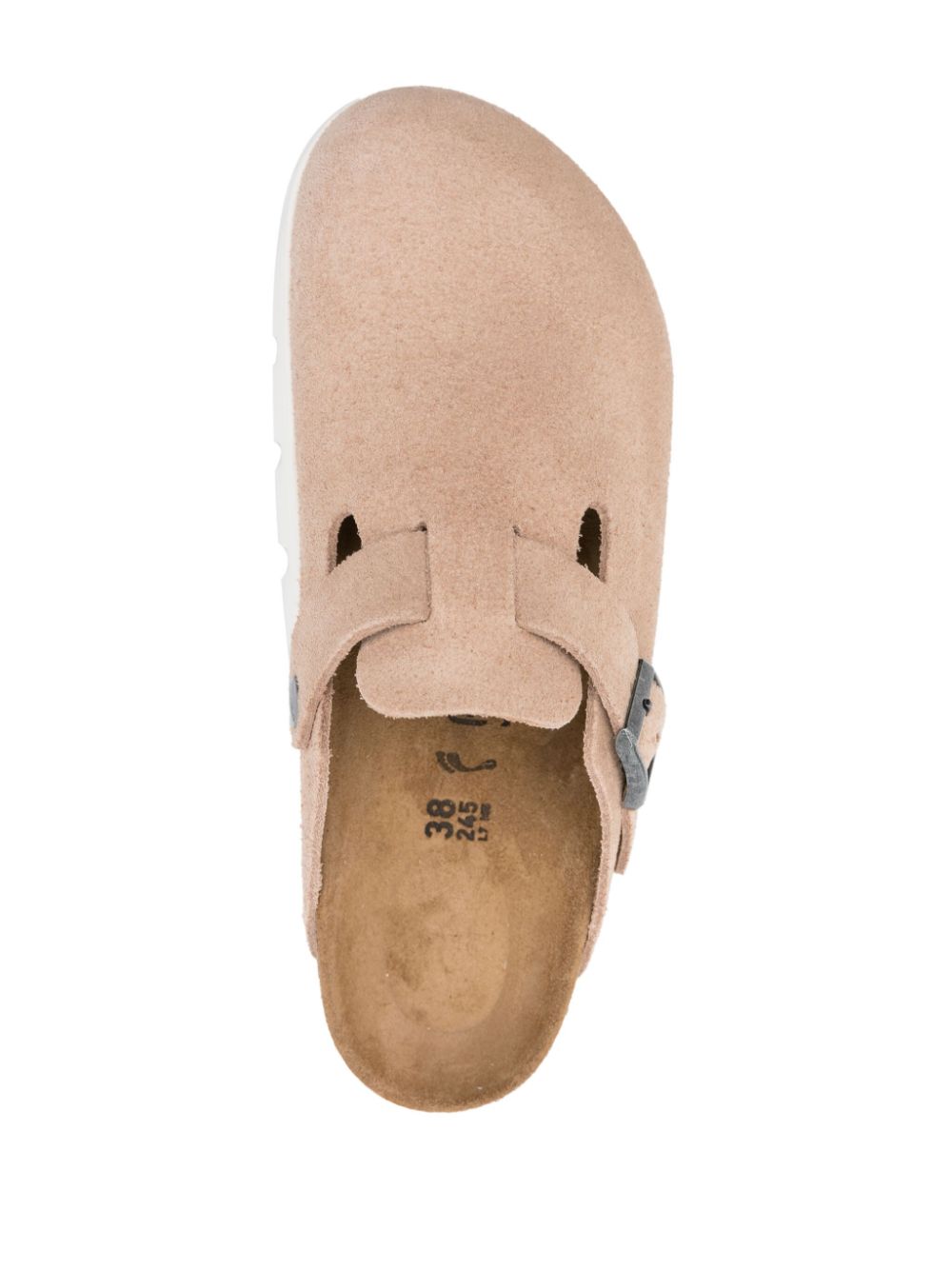 Birkenstock Boston chunky slippers Beige