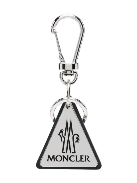 Moncler llavero con logo grabado