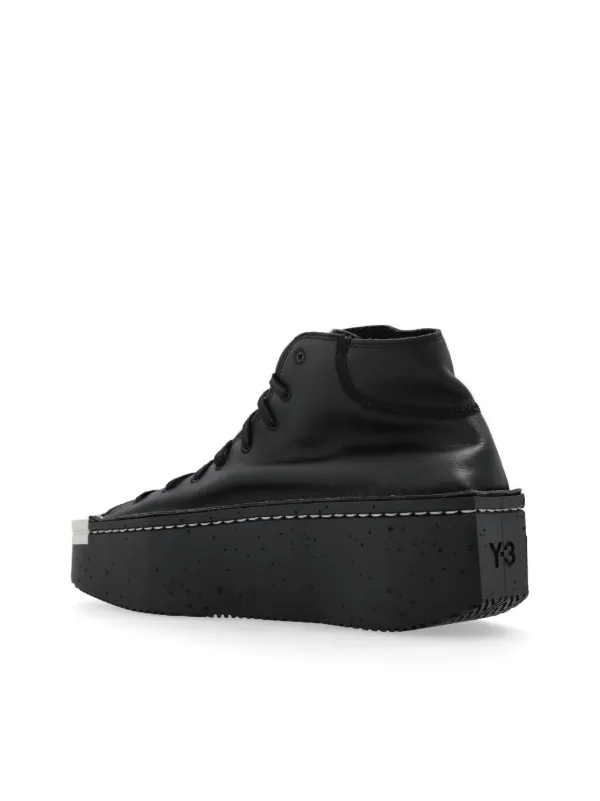 未使用に近いY-3 KANJA ブラック スニーカー Y-3 Kyasu 50mm スニーカー | ブラック | FARFETCH JP