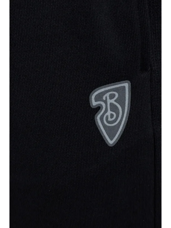 Burberry Logo Printed Sweatpants | Black | FARFETCH