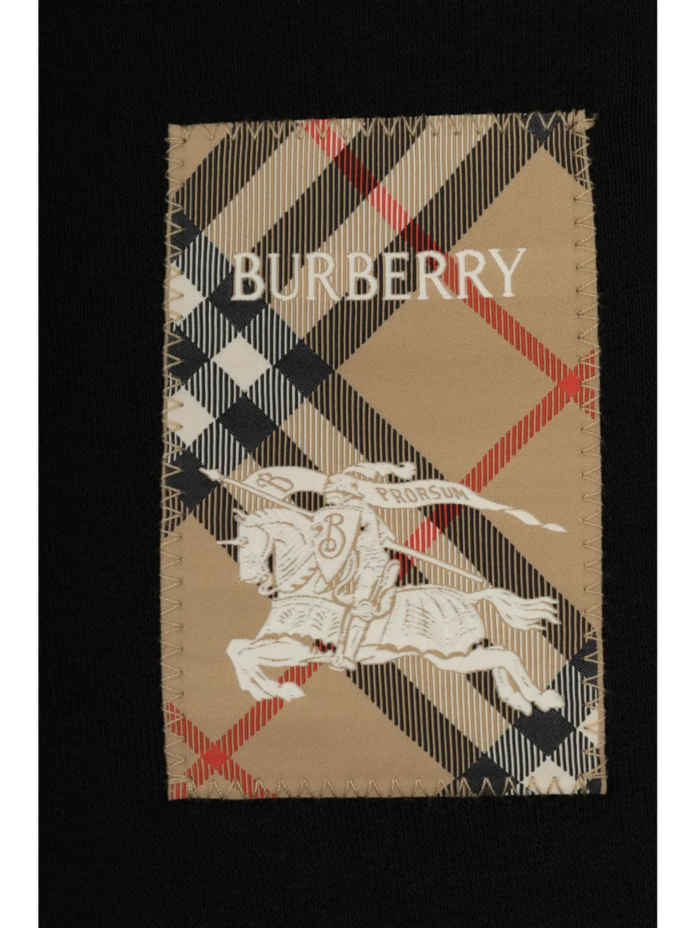 Burberry Kids Vintage Check trainingsbroek Zwart