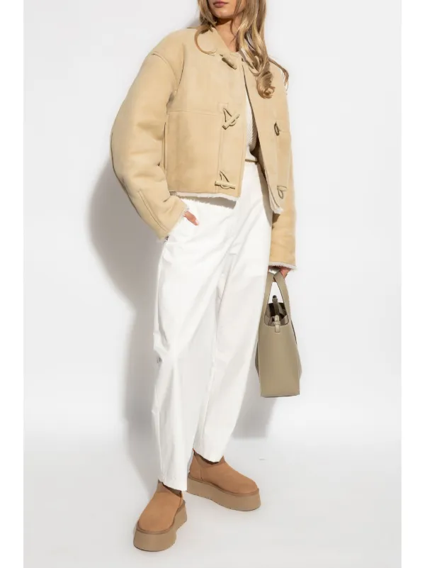 Jacquemus Telo Cropped Jacket | Neutrals | FARFETCH