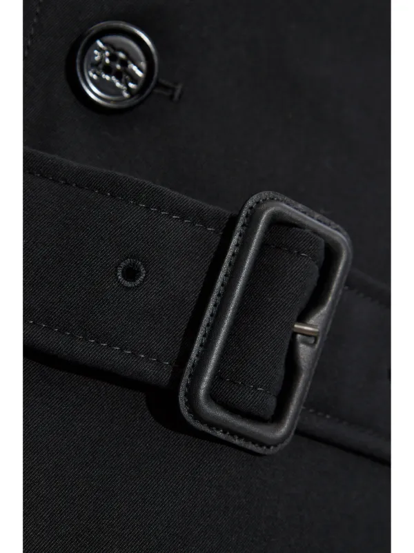 BURBERRY ダブルブレストトレンチジャケット Burberry ダブルブレスト トレンチジャケット | ブラック