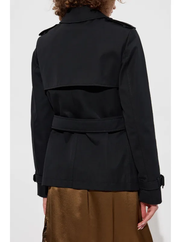 BURBERRY ダブルブレストトレンチジャケット Burberry ダブルブレスト トレンチジャケット | ブラック