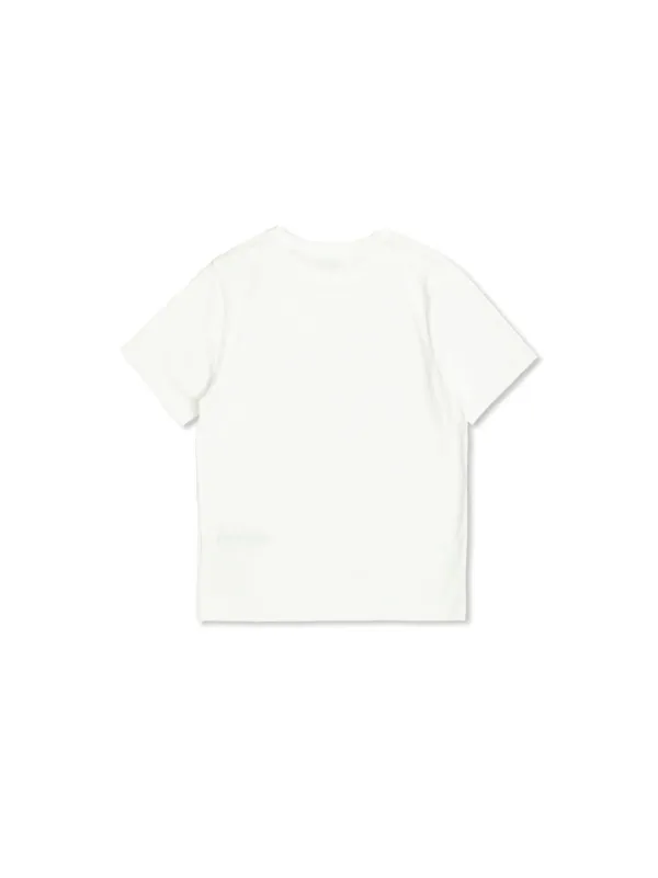 BURBERRY CHILDREN Tシャツ グレー ロゴプリント 6m 68㎝ Burberry Kids チェックタグ Tシャツ | ホワイト | FARFETCH JP