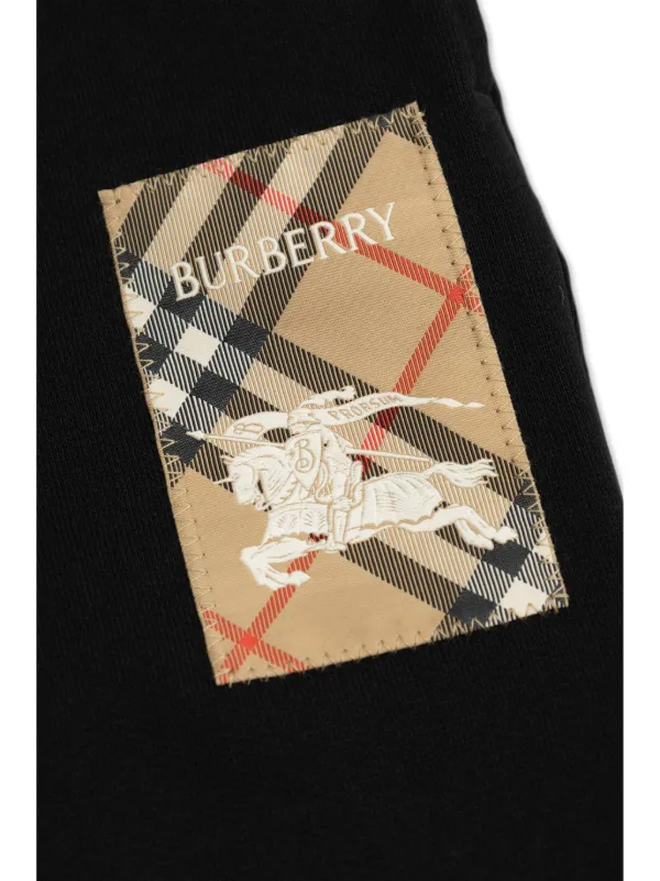 Burberry Kids トラックパンツ | ブラック | FARFETCH JP