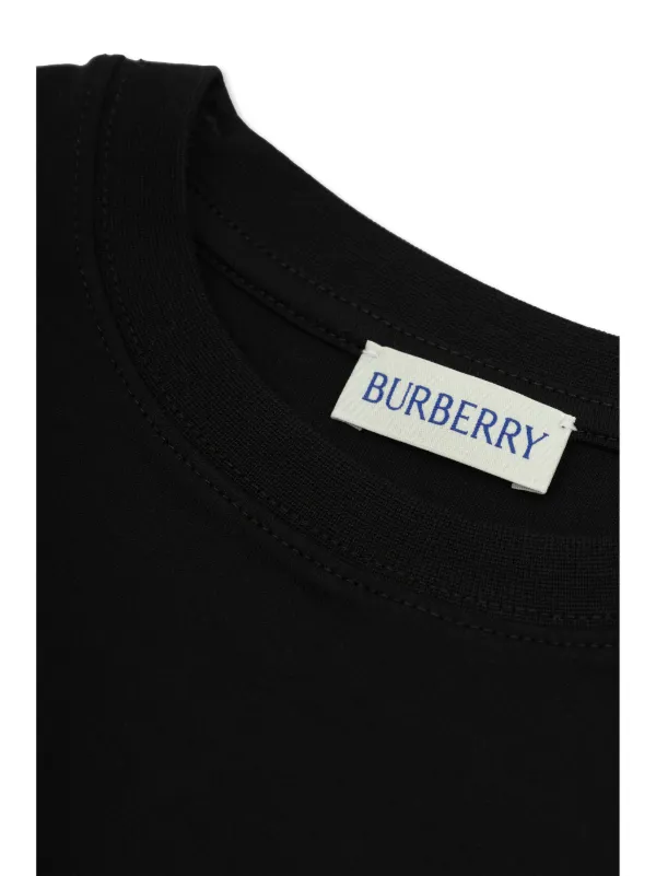 Burberry Kids Tシャツ | ブラック | FARFETCH JP