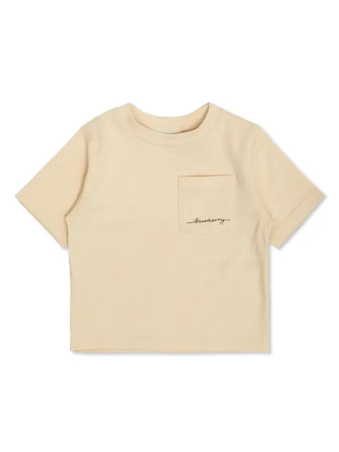 Burberry Kids logo-print cotton T-shirt