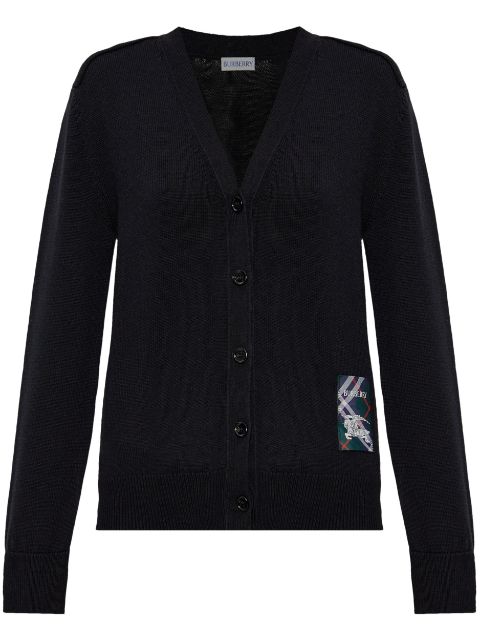 Burberry wool V-neck cardigan Women