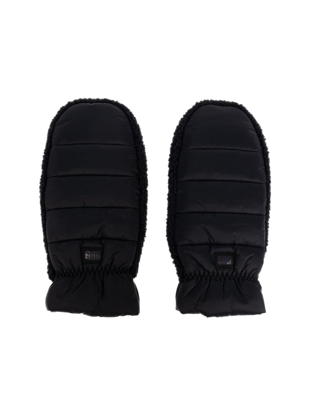 Shop Ugg Fluff Gloves In Schwarz