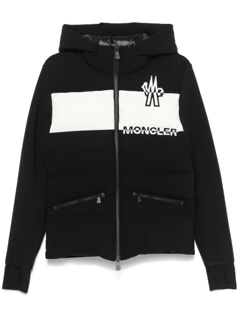 Moncler Grenoble chamarra con logo en relieve
