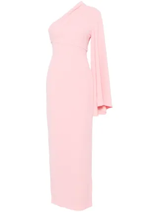 Solace London Elisa Maxi Dress | Pink | FARFETCH