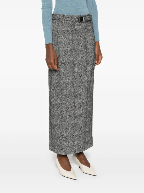 【関税込み】Staud グレー Murray マキシスカート STAUD Murray マキシスカート | グレー | FARFETCH JP