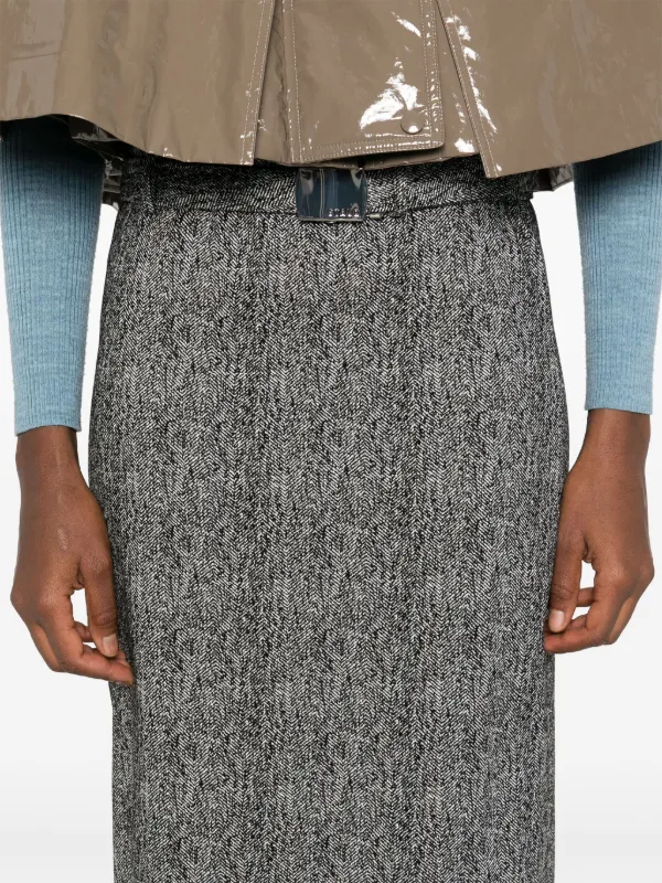 【関税込み】Staud グレー Murray マキシスカート STAUD Murray マキシスカート | グレー | FARFETCH JP