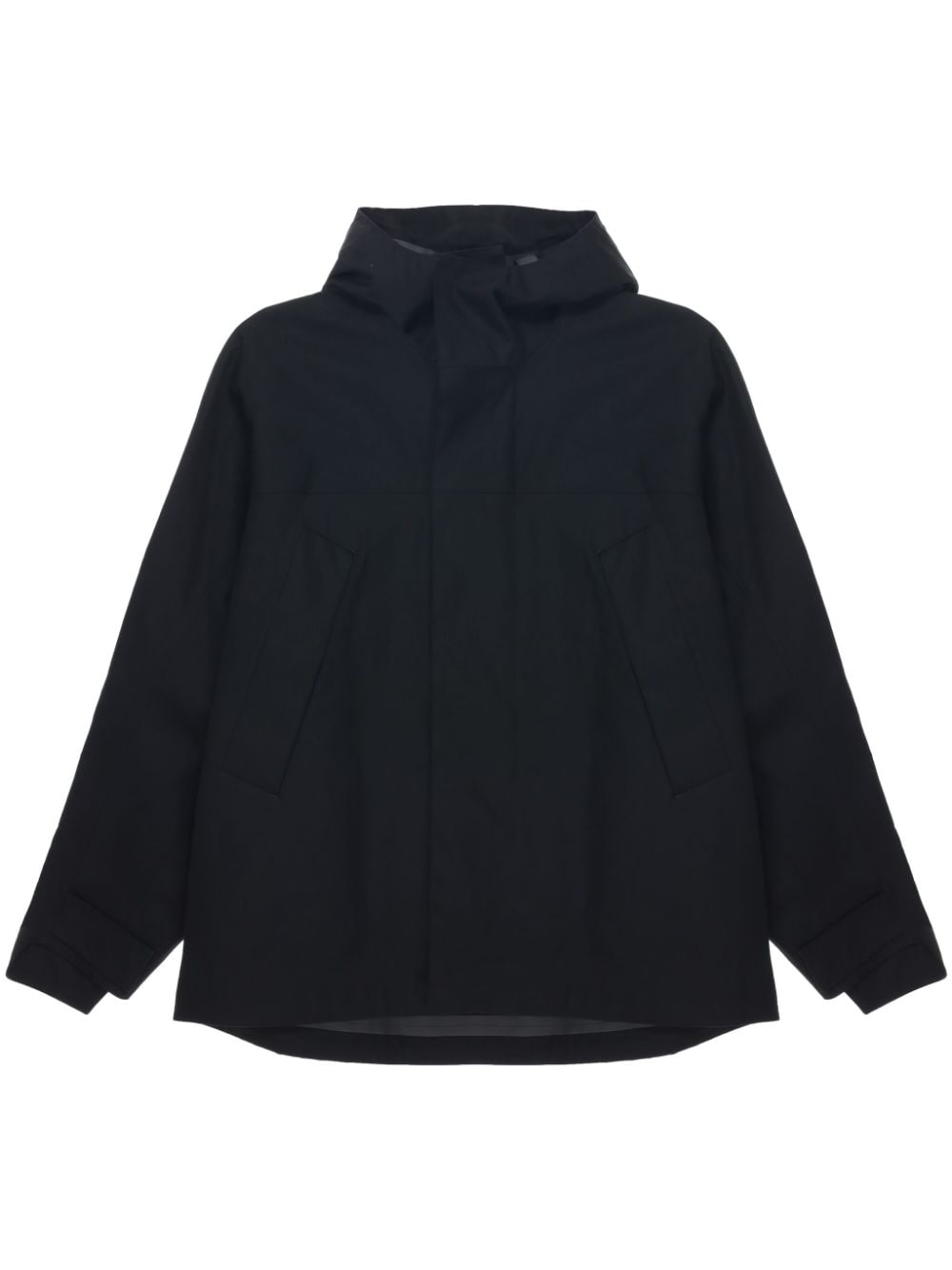 Shop Lemaire Soft Technical Jacket In Black