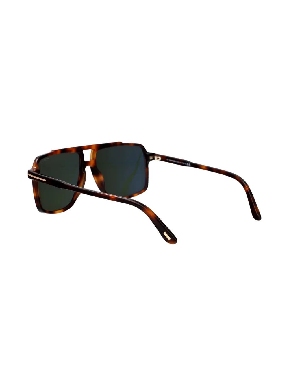 TOM FORD Eyewear Zonnebril met oversized montuur Bruin