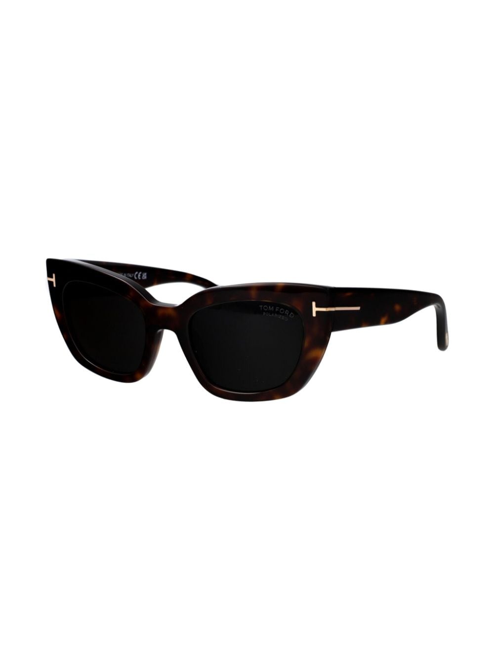 TOM FORD Eyewear Zonnebril met piloten montuur - Bruin