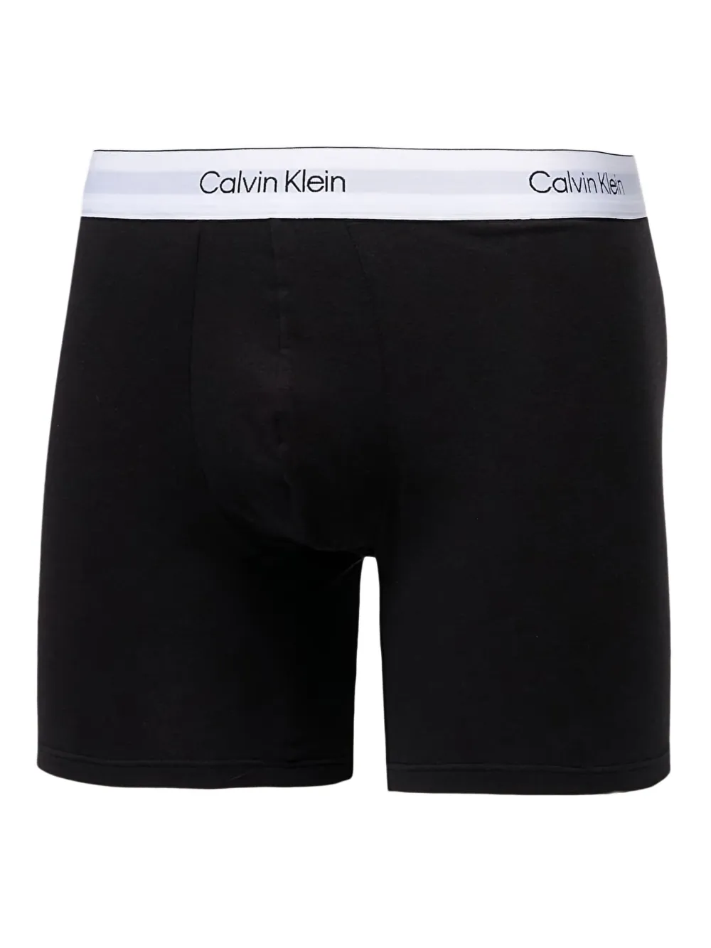 Calvin Klein Drie boxershorts met logoband Zwart