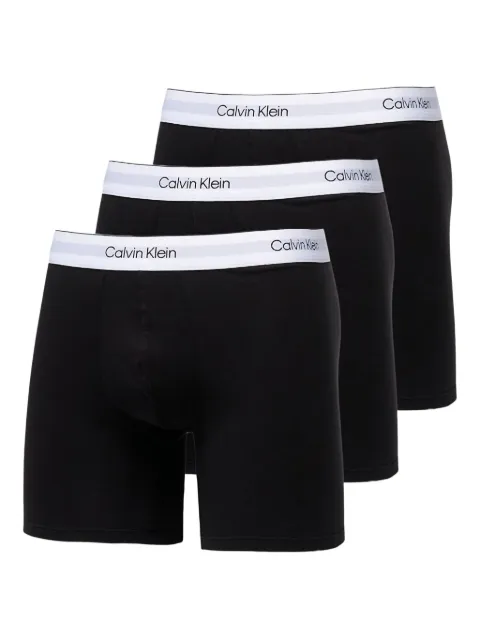 Calvin Klein logo-waistband boxers (pack of three)