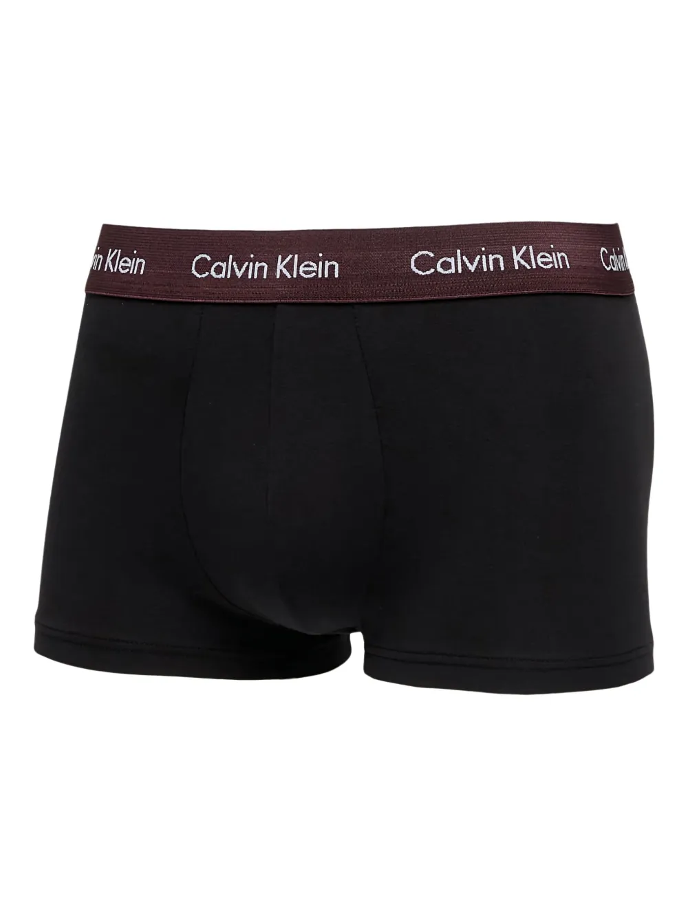 Calvin Klein Drie boxershorts met logoband Zwart