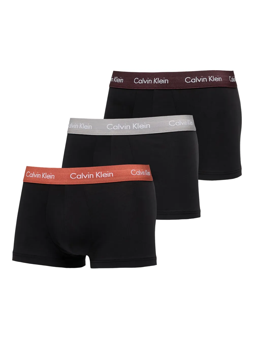 Calvin Klein logo-waistband boxers (pack of three) | Black | Image 1
