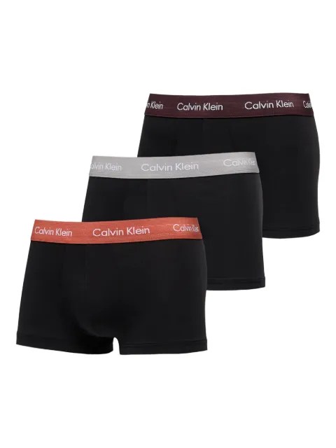 Calvin Klein pack de tres bóxeres con logo en la pretina